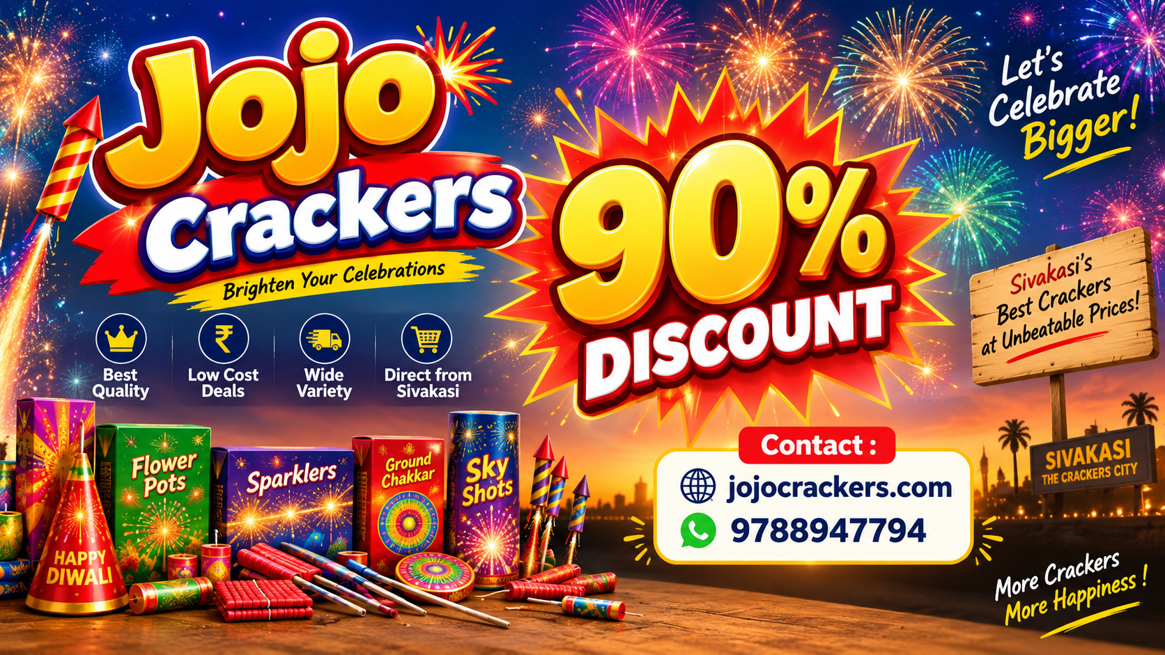 Diwali Crackers Sale 2