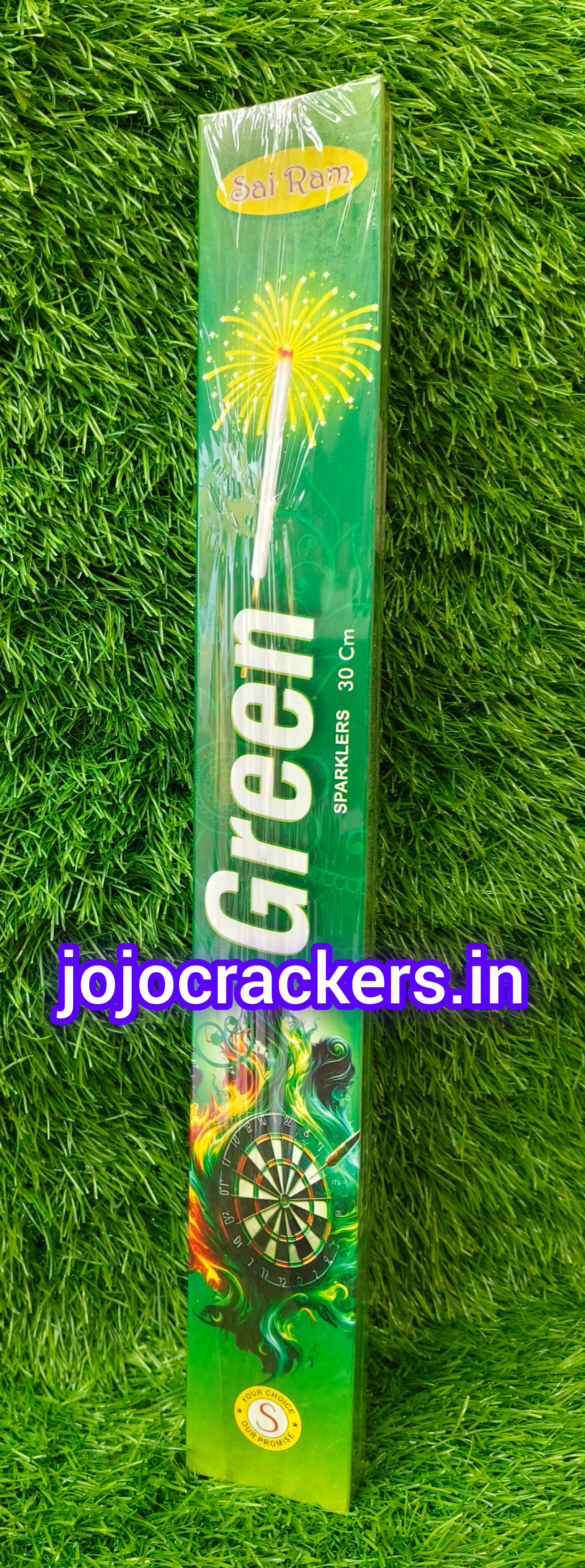 30 CM GREEN SPARKLERS