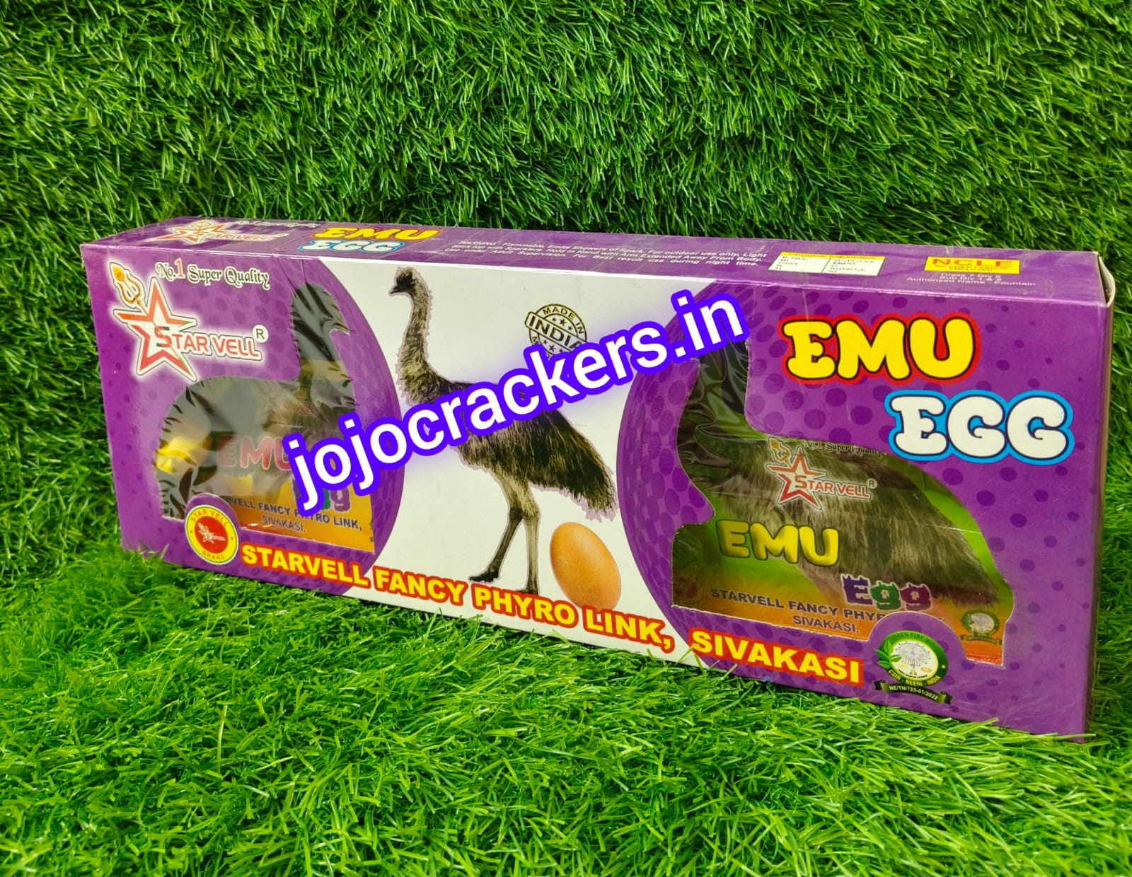 EMU EGG (2 PCS)