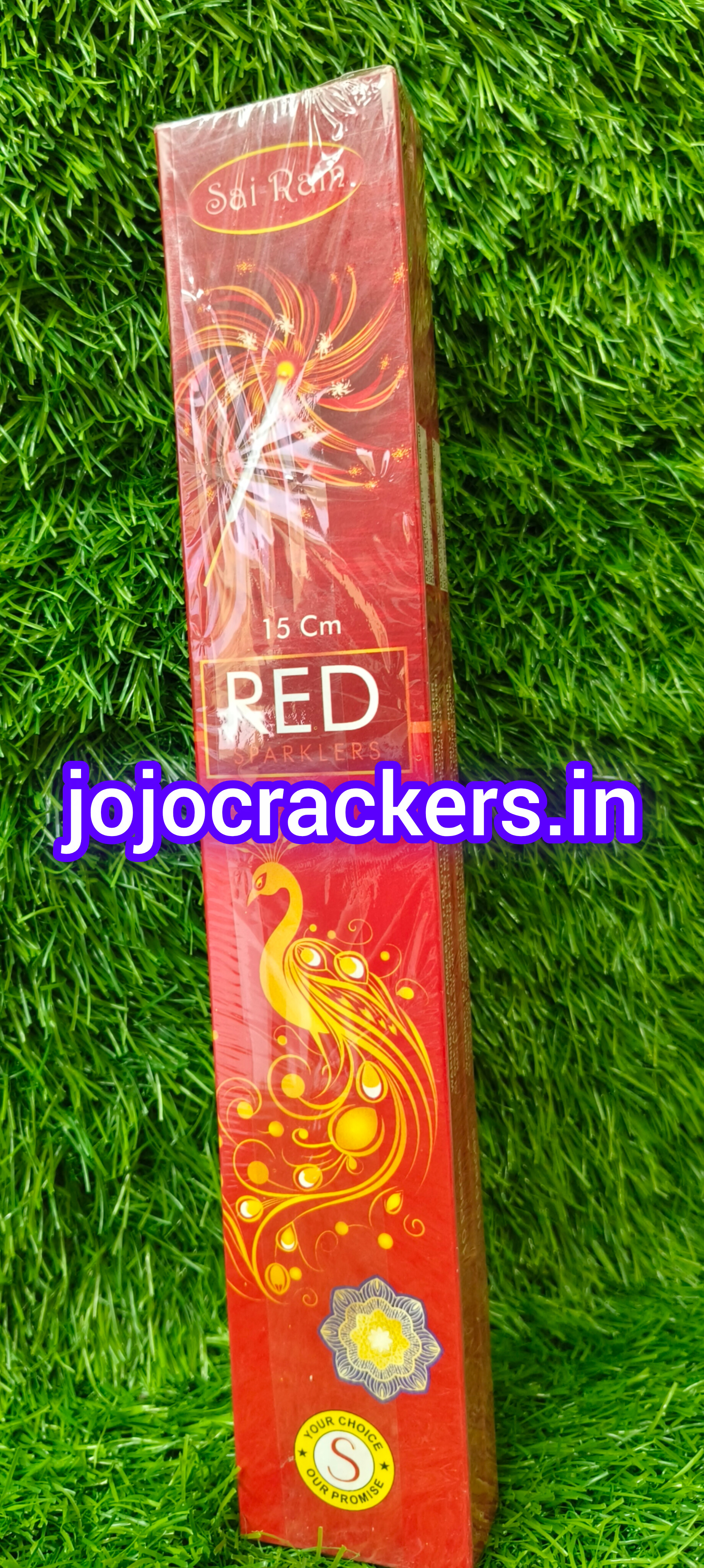 15 CM RED SPARKLERS
