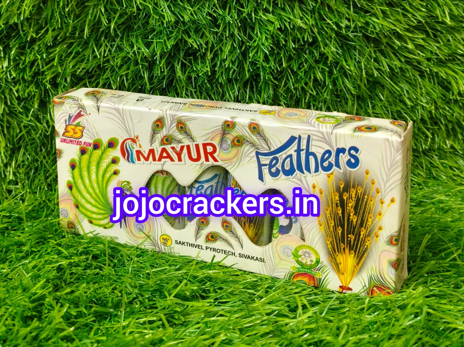 PEACOCK FEATHERS (5 PCS)